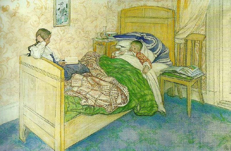 Carl Larsson i mammas sang